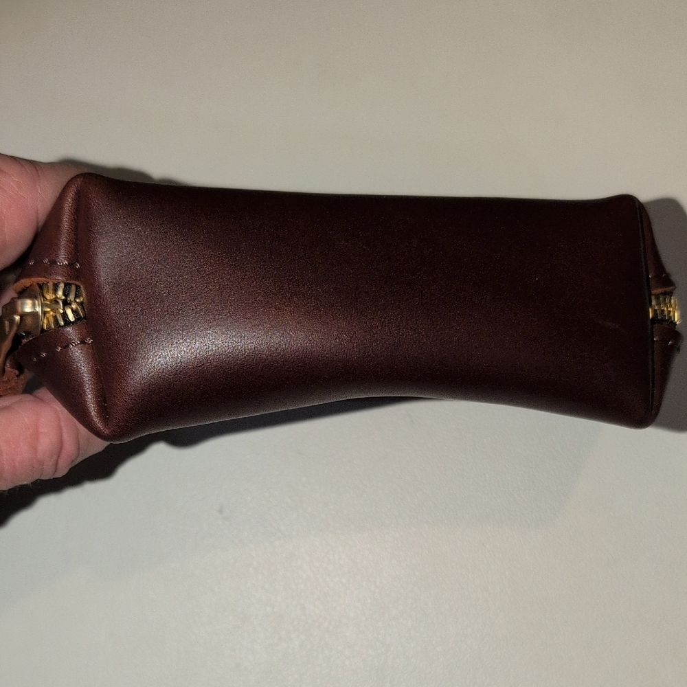 Portland Leather goods Cognac Taco Pouch - NWT - Picture 4 of 8